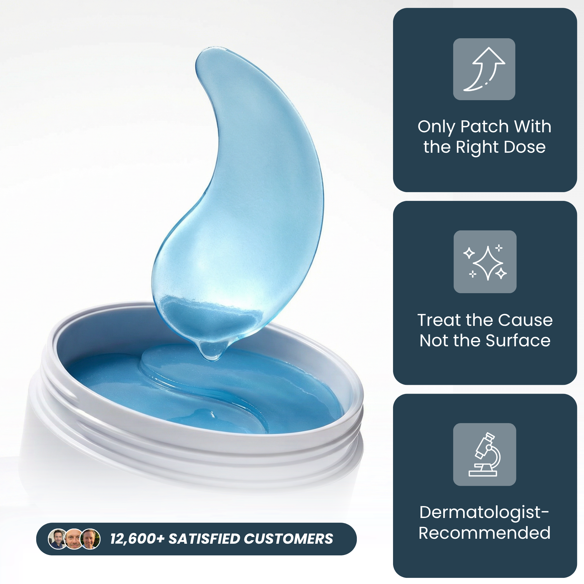 Hydrogel Eye Patches | Max Strength